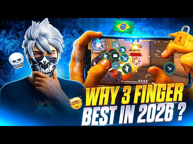 2 FINGER HUD MAKES YOU NOOB 🤡 ? / HOW TO START 3 FINGER CLAW IN FREE FIRE 2026 ☠️⚙️||