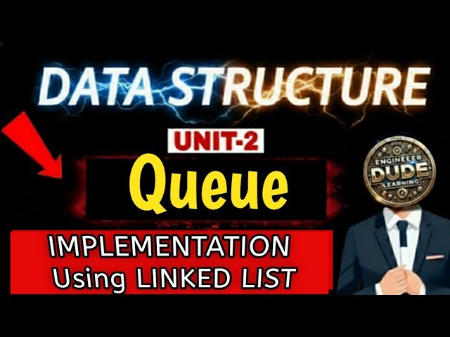 IMPLEMENTATION OF QUEUE USING LINKED LIST || ENQUEUE , DEQUEUE AND DISPLAY 