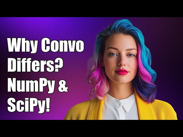 why does my convolution routine differ from numpy & scipy's?