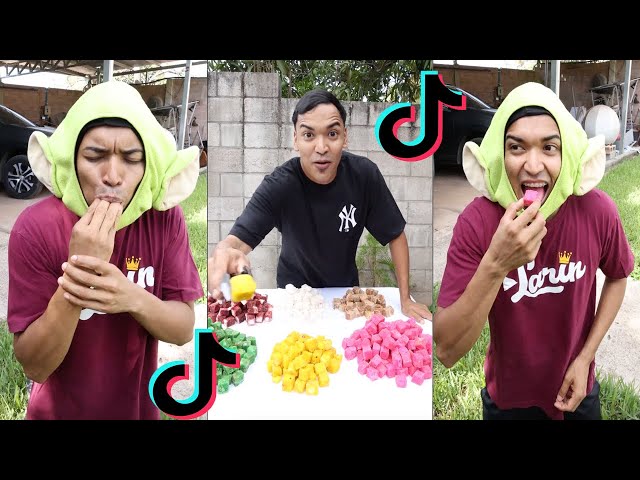 LOS RICOS DULCES DE COLORES DE LARIN JUNIOR | NUEVA COMEDIA DE ALFREDO LARIN Y SUS AMIGOS DE TIKTOK