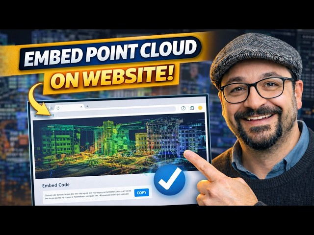 How to embed your point cloud projects on your own website? Here’s how to do it.