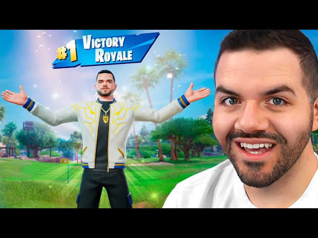 My First Win With My Icon Skin!