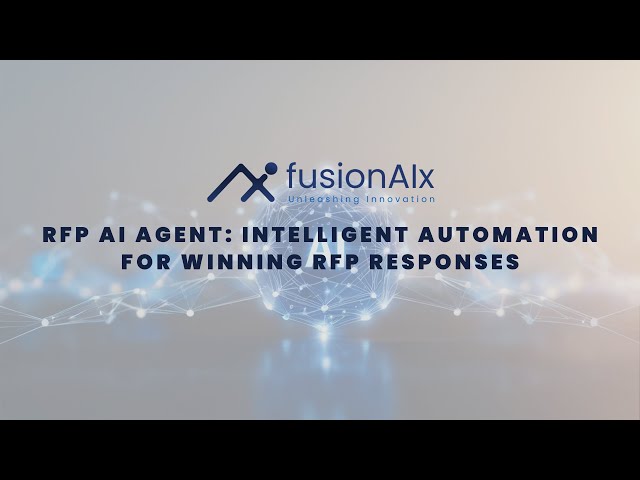 fusionAIx RFP AI Agent | End-to-End AI-Powered RFP Automation