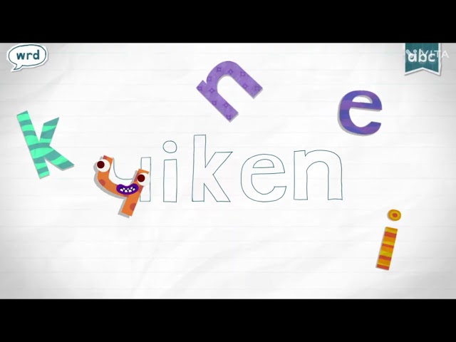 Endless reader new English alphabet concept (read desc)