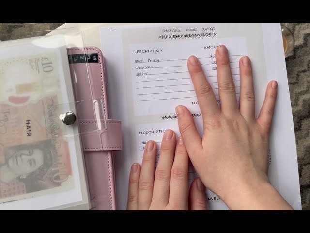 How I work out my budgets