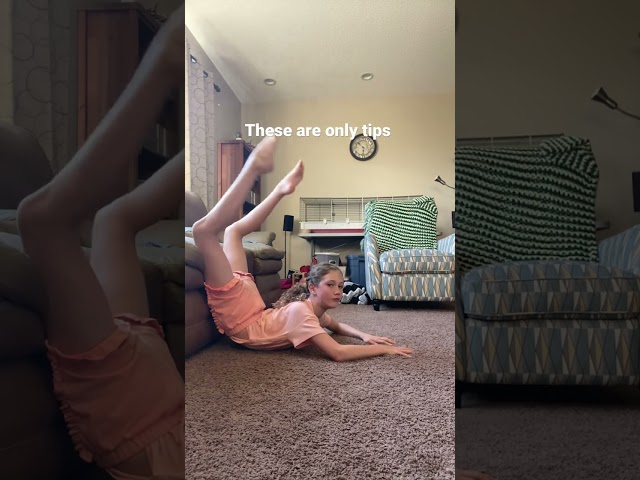 How to get a flexible back for beginners!!!✨✨
