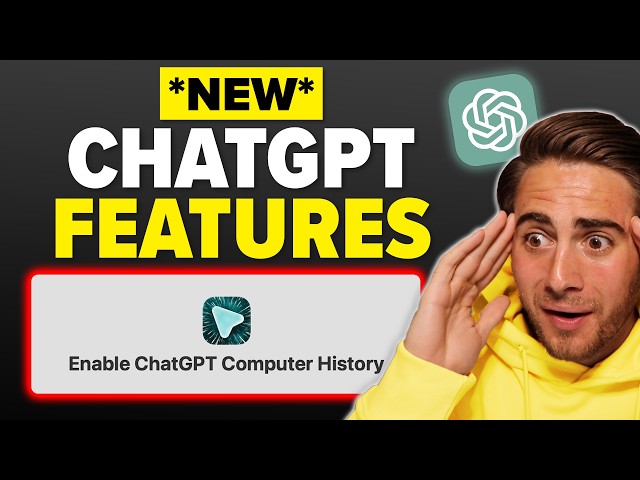 ChatGPT’s New Features Change EVERYTHING! (ChatGPT Computer History & More)