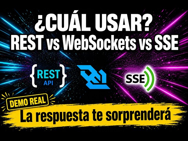 REST API vs. WebSockets vs. SSE: When to use each (with real demo)