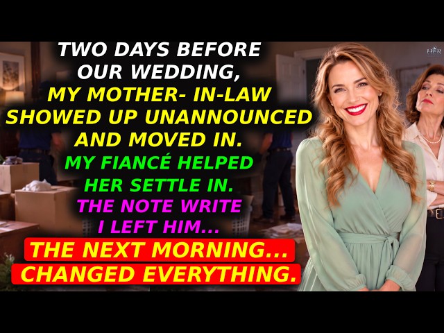 Two Days Before Our Wedding My Mother-In-Law Moved In And My Fiancé Unpacked For|Her Revenge Truths