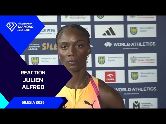 "Give respect where it's due" - Julien Alfred on defeat to Jefferson-Wooden in 100m