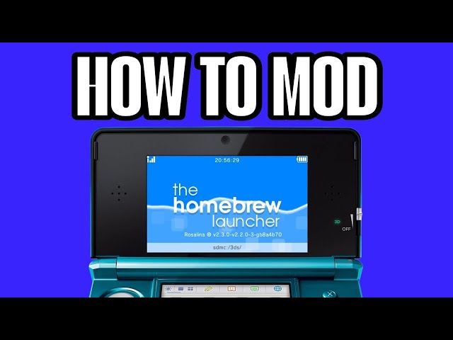 HOW TO MOD ANY OLD 3DS/2DS! 