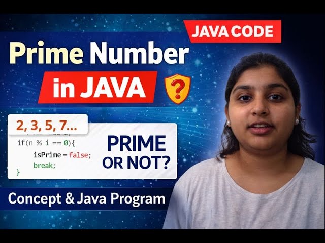 Prime Number in Java | Interview Question Explained
