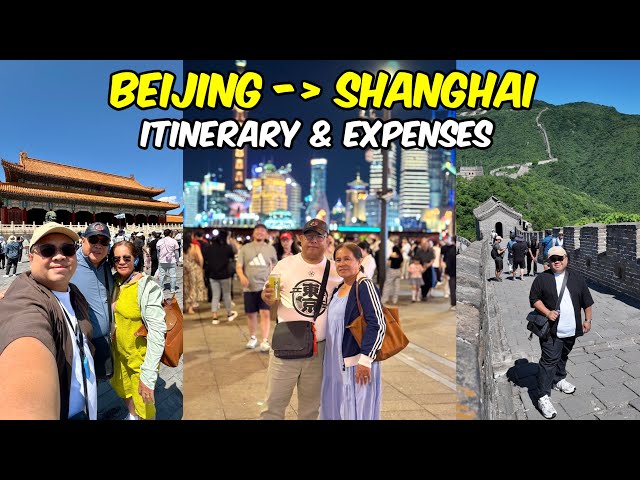 7 Days Beijing - Shanghai 🇨🇳 Itinerary & Expenses Breakdown ✈️💸