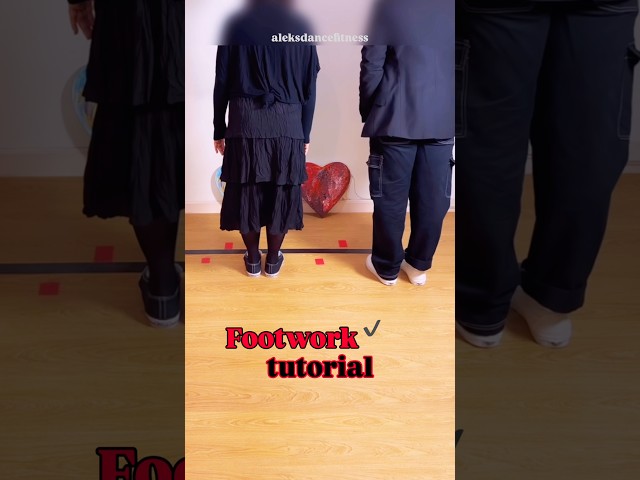 Shuffle + Hiphop Footwork Tutorial for Beginners 🕺