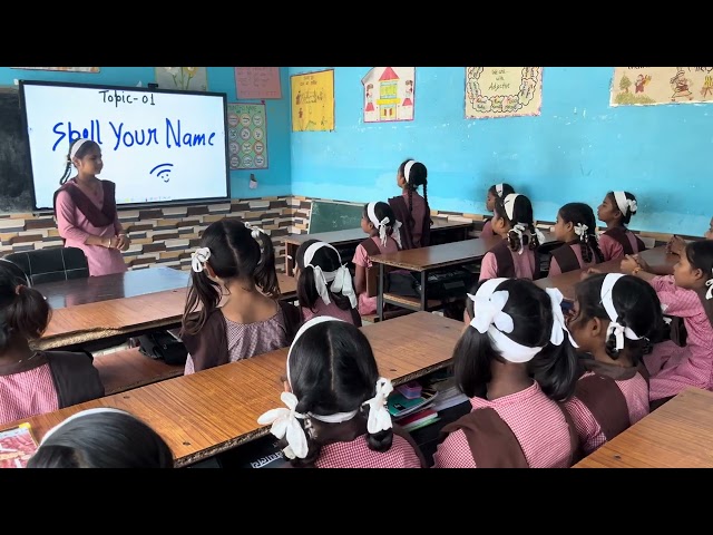 Activity based learning (spell your name)