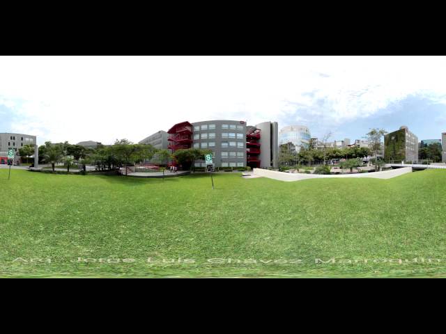 Universidad Peruana de Ciencias Aplicadas UPC 360° panoramica - spheric - degree perspective of UPC