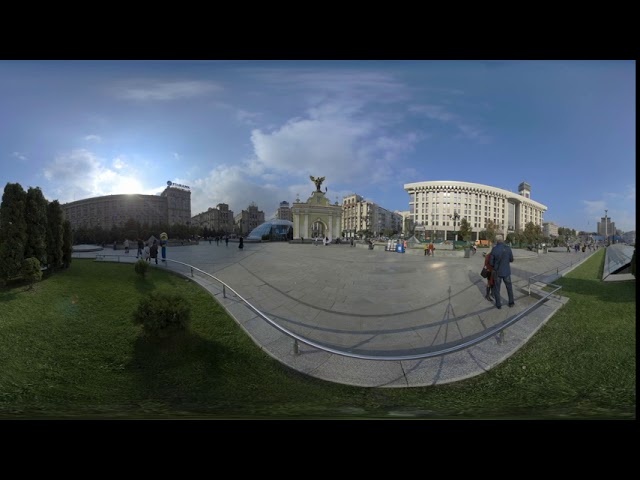 3D model integrated into a 360 video