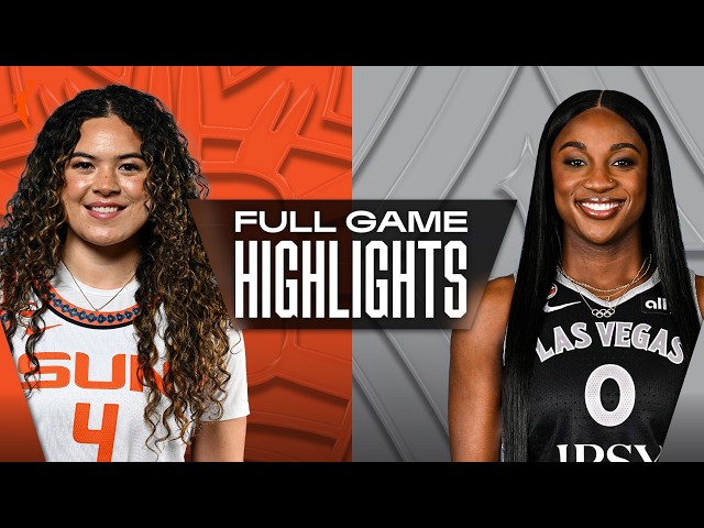 Connecticut Sun vs. Las Vegas Aces | FULL GAME HIGHLIGHTS | August 20, 2026