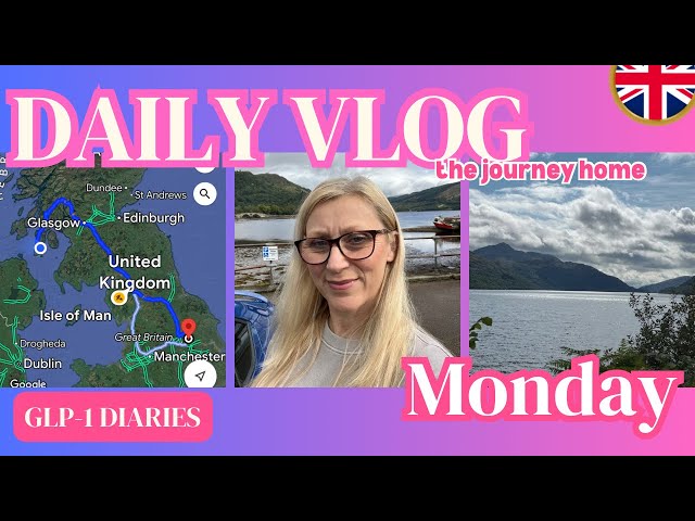 DAILY VLOG: Monday 26th August - The long journey back home