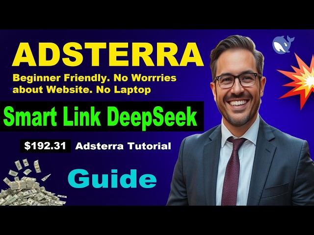 Build Game With DeepSeek and Use Adsterra SmartLink