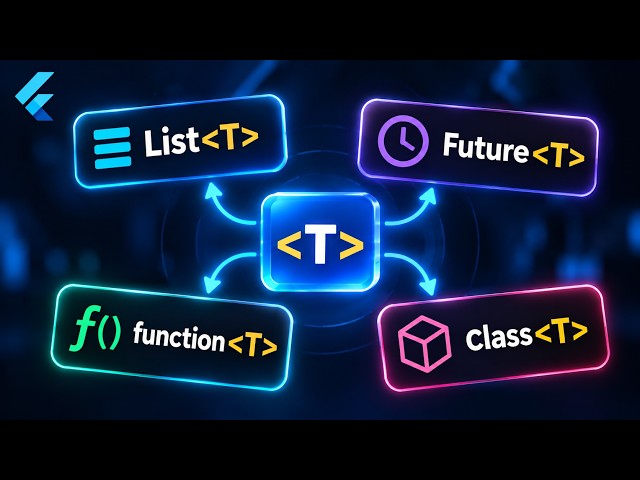 Write Better Flutter Code with Dart Generics | Dart Generics Deep Dive