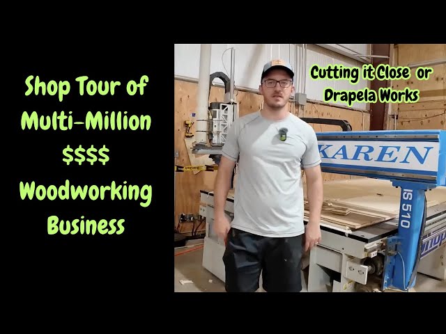 Multi-Million Dollar Shop Tour - Ryan Drapela - Drapela Works and Cutting it Close Workshop Factory