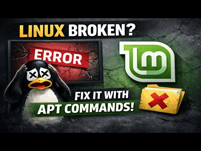 Your Linux Mint 22.3 & Debian 13 Is Broken Because You Don’t Know These APT Commands