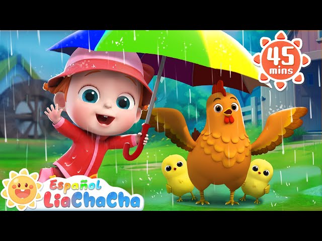 Lluvia Lluvia Vete Ya | Canción de la Granja | LiaChaCha en Español - Canciones Infantiles