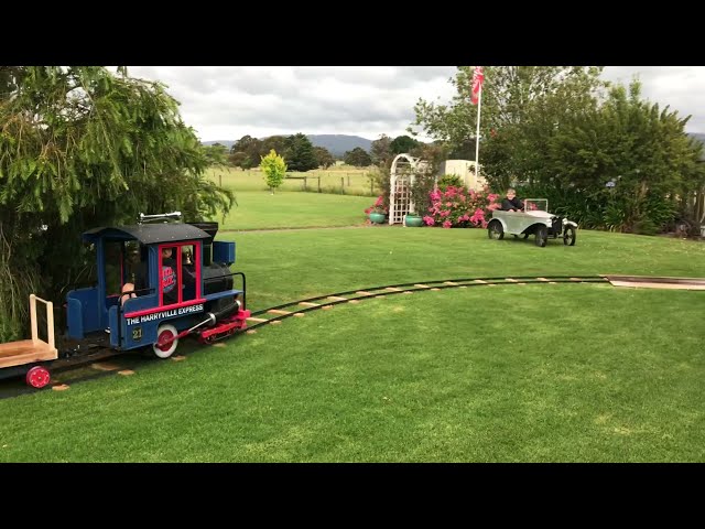 Home made Back Yard Train