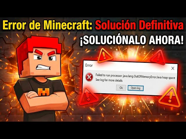 Failed To Run Processor Java Lang Outofmemoryerror Java Heap Space SOLUCIÓN DEFINITIVA En 2026 ✅