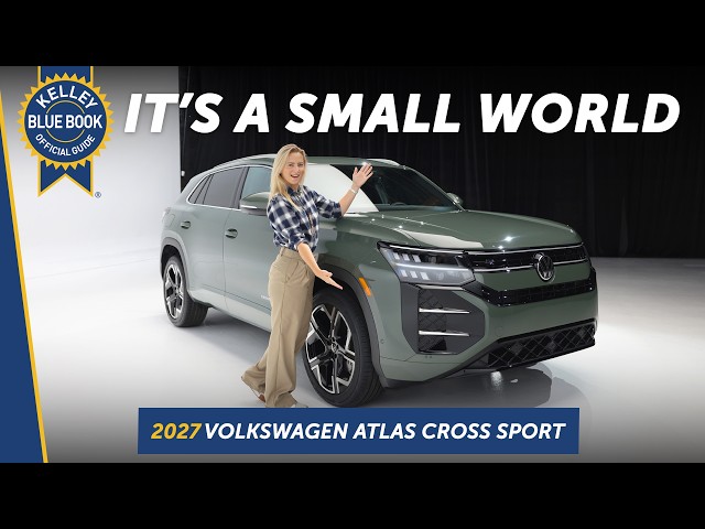 A Sportier-Looking SUV | 2027 Volkswagen Atlas Cross Sport First Look
