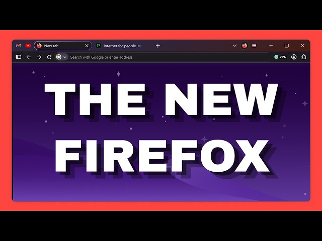 Firefox Nova: First Look at the New Design