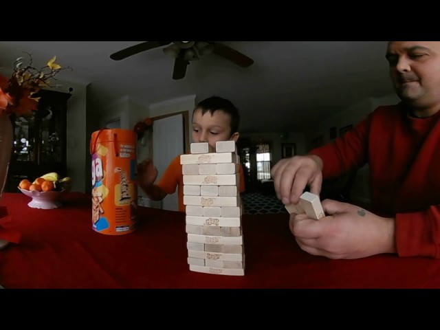 VREyes.Vision™ 360° | Early Morning Game of Jenga