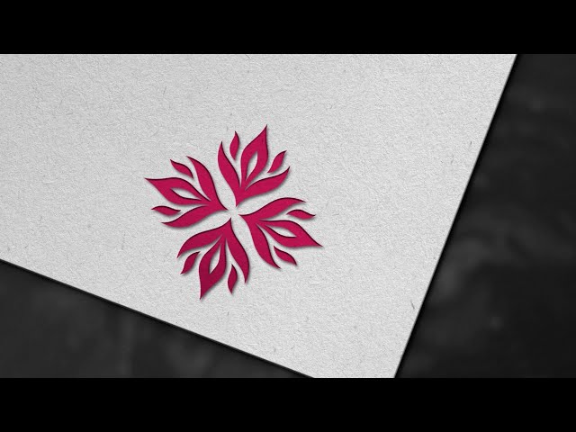 How To Create Unique Flower Logo Design In Adobe Illustrator Tutorial @SumaiyaAkter12348 