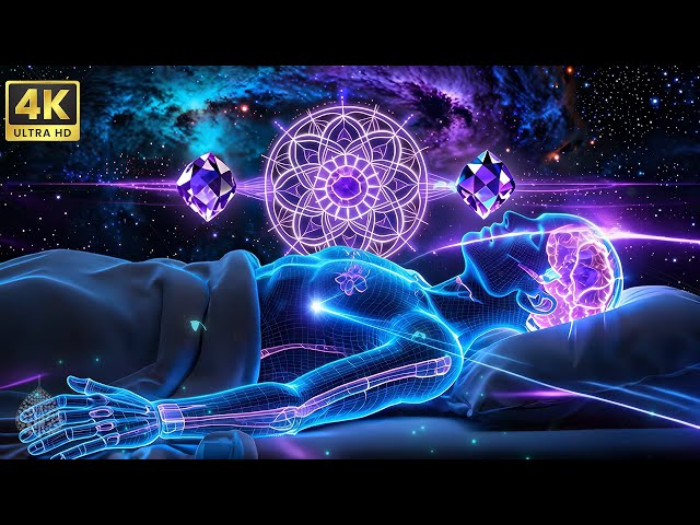 432Hz + 528Hz + 741Hz | The DEEPEST Healing Sleep: Whole Body Regeneration, DNA Repair