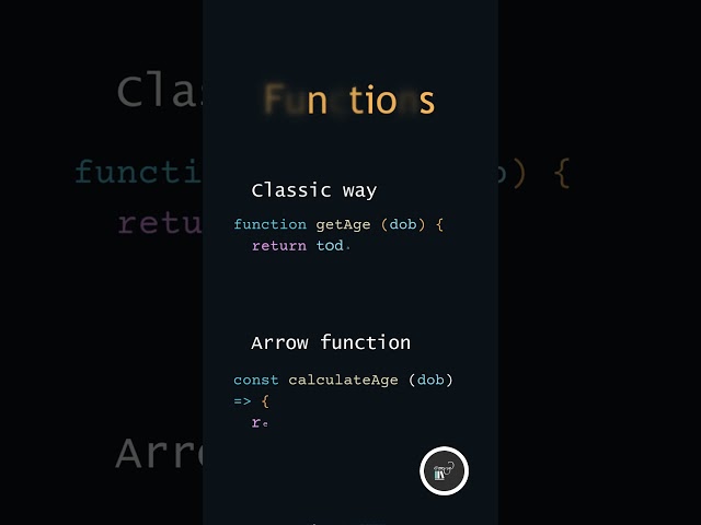 JavaScript Basics in 60 Seconds! 💻✨