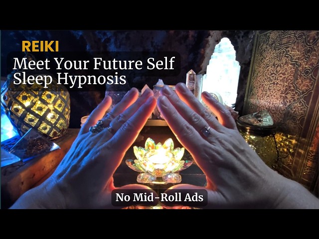 Reprogram Your Subconscious Mind to MEET Your Future Self (Sleep Hypnosis + Reiki)