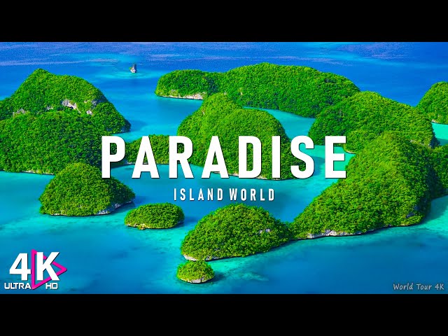 VOLANDO SOBRE EL PARAÍSO (4K UHD) - Música relajante junto con hermosos videos de - Video 4K UltraHD