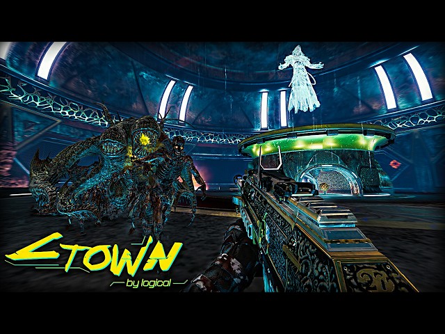 This CYBERPUNK Zombies Map has an INCREDIBLE Boss Fight! (Black Ops 3)