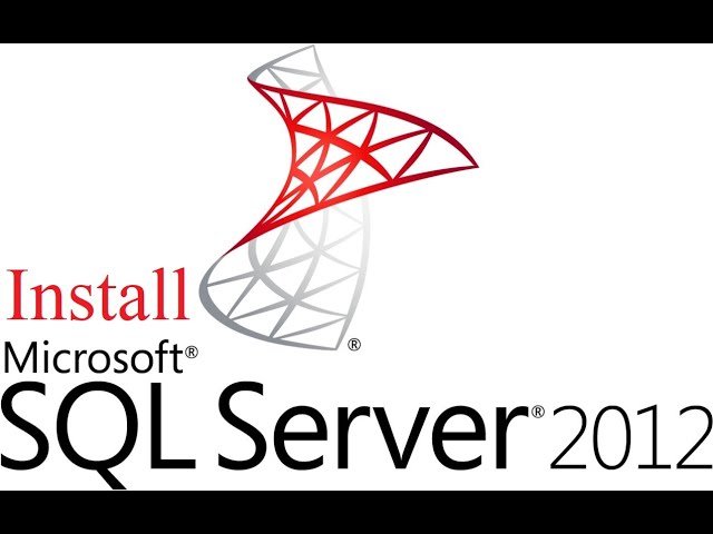 2-Install Microsoft SQL server  2012   تنصيب برنامج