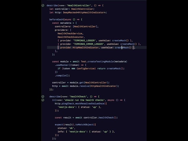 Better unit tests in NestJS with useMocker