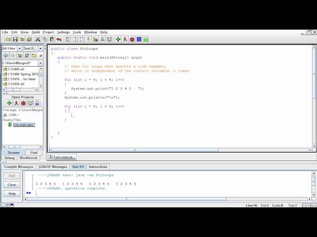 Java Basics - For Loop Examples Part1