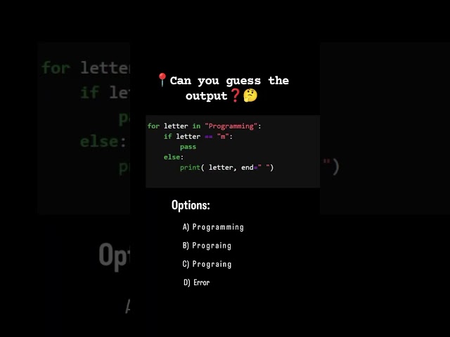Understanding the Pass Statement in Python