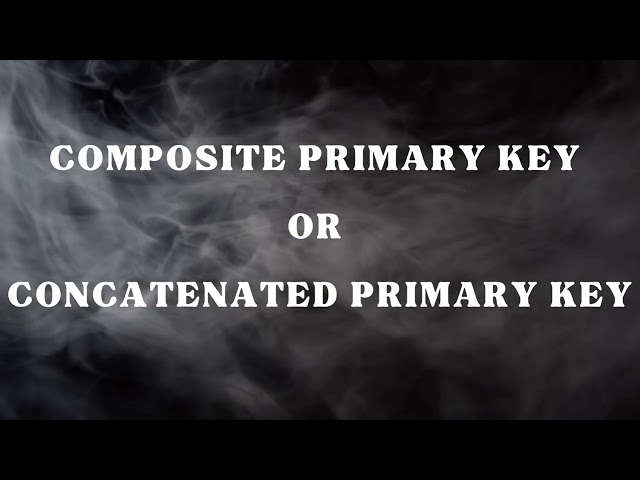 Identifying Key Fields in a Database