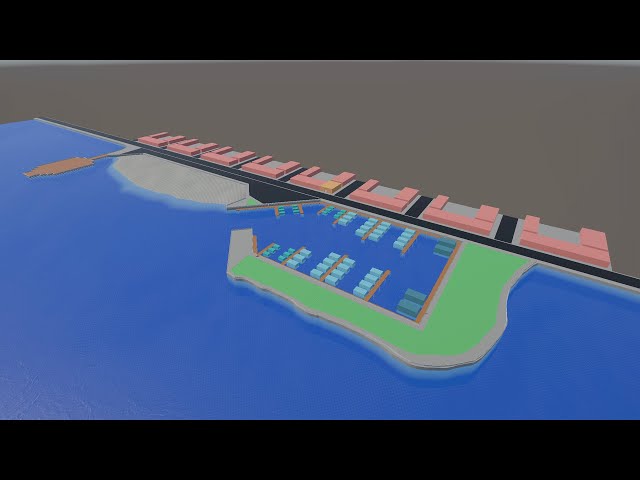 Dock Tutorial Area Blockout Timelapse