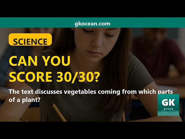 Science GK Quiz Marathon | 30 Questions in 11 Min | Competitive Exams