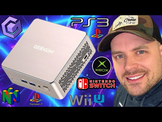This Geekom A5 AMD Ryzen 5 Mini PC Can Play PlayStation 3 & Nintendo Switch !?