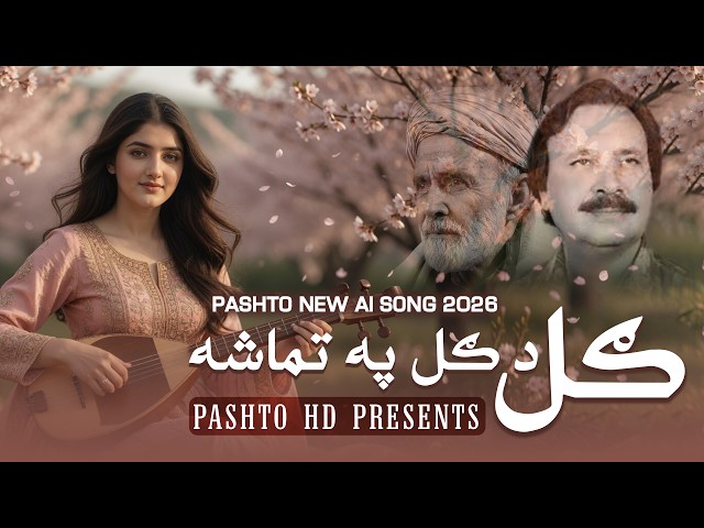 Gul Da Gul Pa Tamasha (AI Cover) | Pashto New Song 2026 | Hamza Baba | Pashto HD