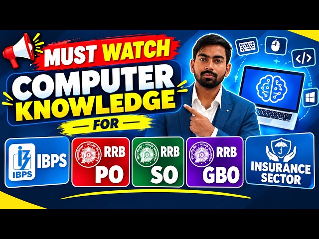 Computer Knowledge 2026 | IBPS RRB PO | RRB SCALE 2 & 3