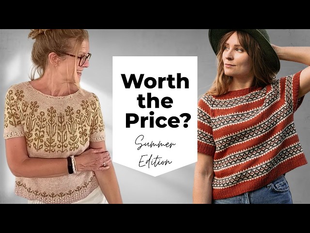 Summer Knitting Patterns reviewed - Worth the Price or Free Alternative?